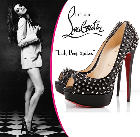 Christian Louboutin ups the style quotient with Lady Peep Spikes  