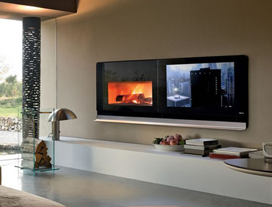 Scenario TV Fireplace by MCZ