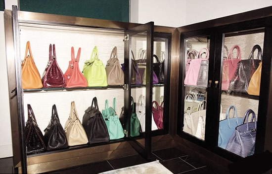 Tamara Ecclestone shows off her collection of 30 Hermès Birkin bags -