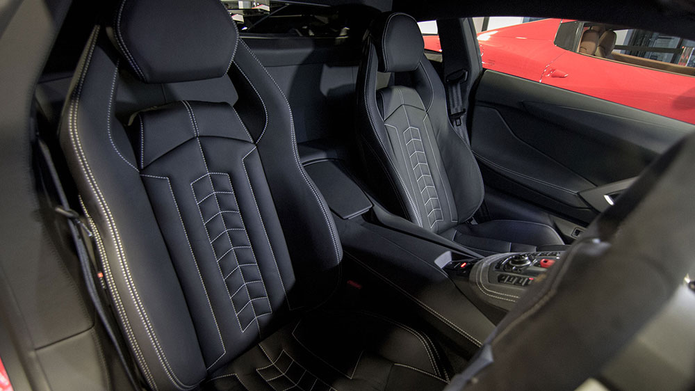 Lamborghini Aventador with bespoke interiors and ...