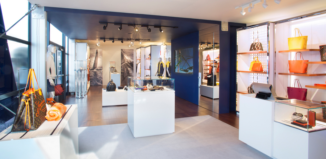 Louis Vuitton Cup pop up store opens up at America’s Cup Village, San Francisco