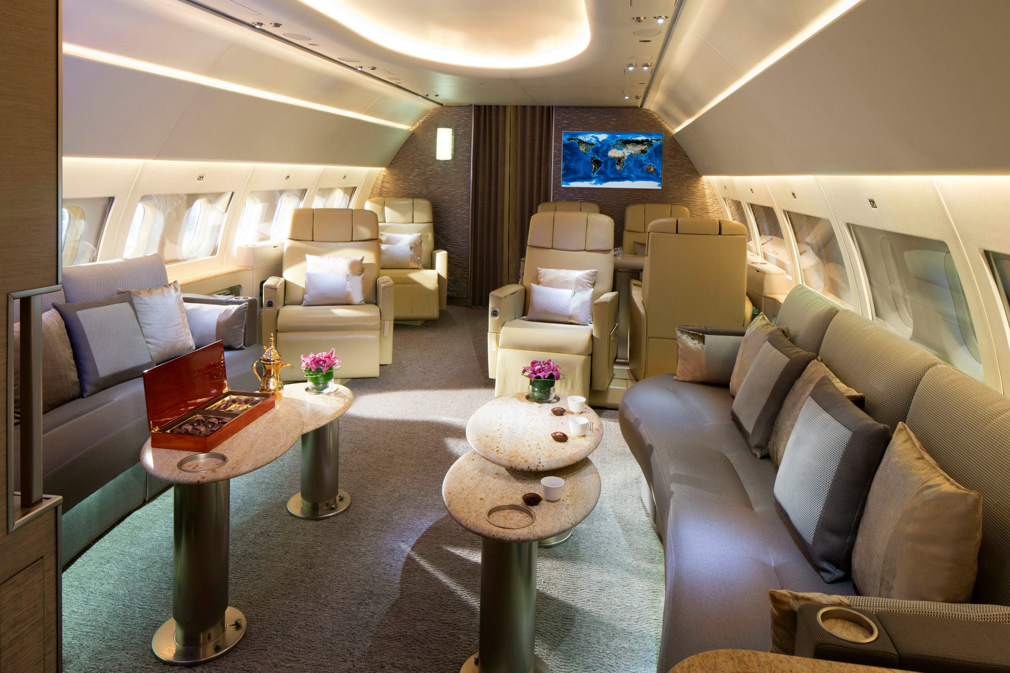 Emirates Executive private jet service takes off with private suites