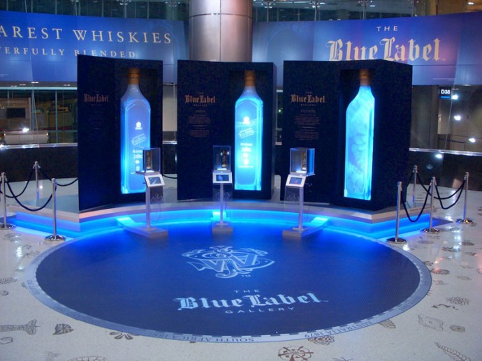 Johnnie Walker Blue Label celebrates art with a gallery in