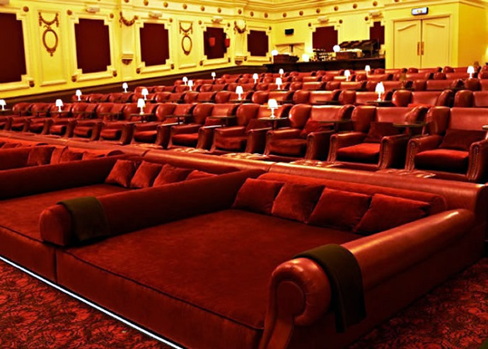 With beds for seats these four movie theaters take comfort to a whole