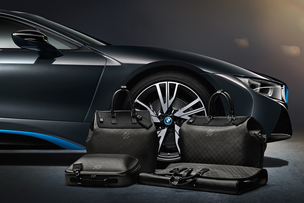 Louis Vuitton creates exclusive travel bags for the stunning BMW i8