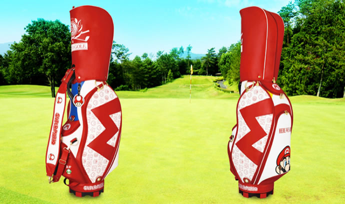 Super Mario Themed Golf Bag Brings The Fun Back In Quirkier Side Of Life And Settle For Stuff That S A Little More Extraordinary Unconventional Like This Fantastic Super Mario Themed Golf Bag