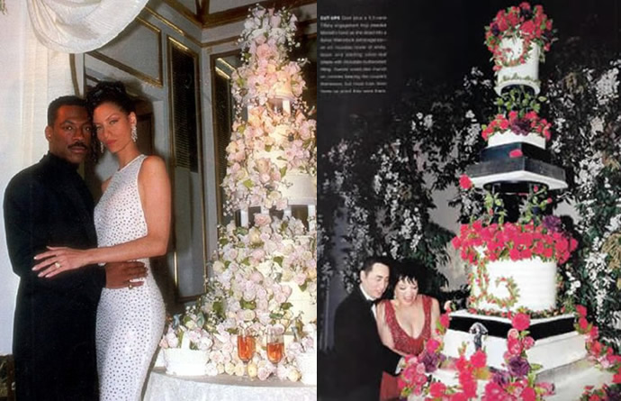 2014 celebrity wedding cakes