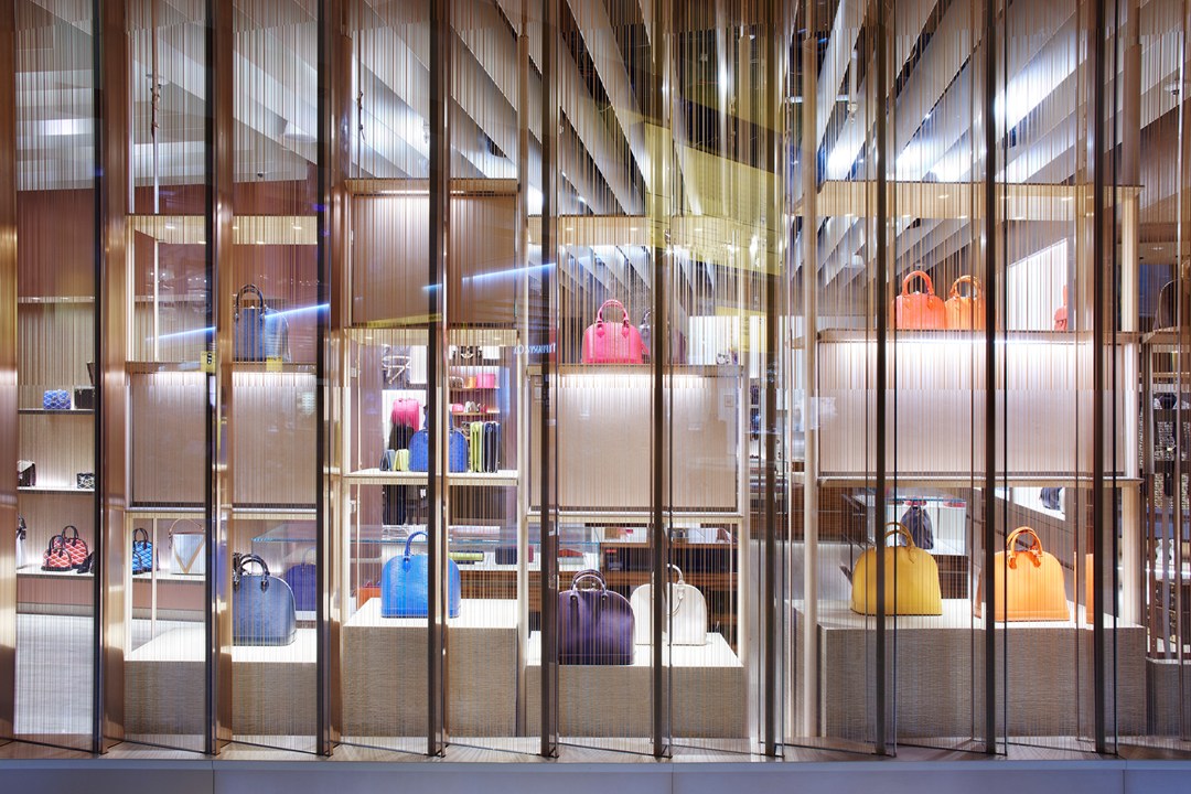 Louis Vuitton opens an eye catching boutique at Heathrow its first in an European airport