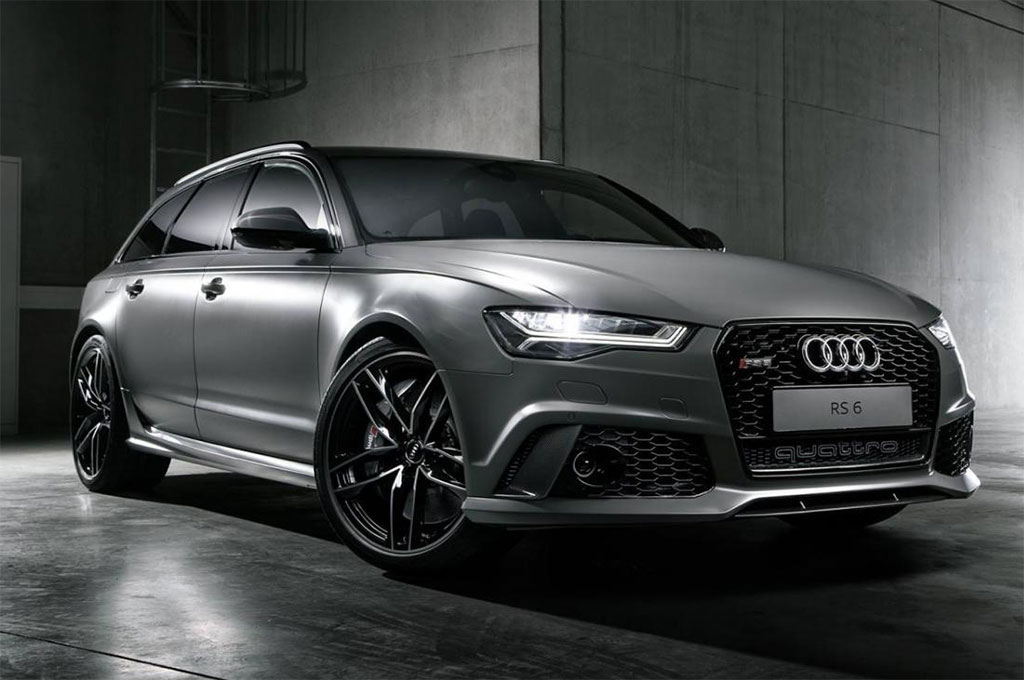 Audi Exclusive RS6 Avant with Matte Grey finish looks badass to the bone
