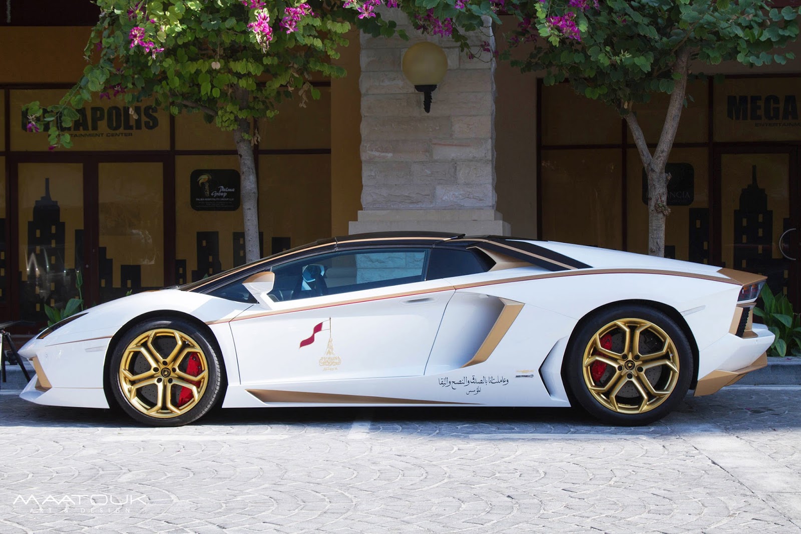 Meet the one-off gold plated Lamborghini Aventador ...
