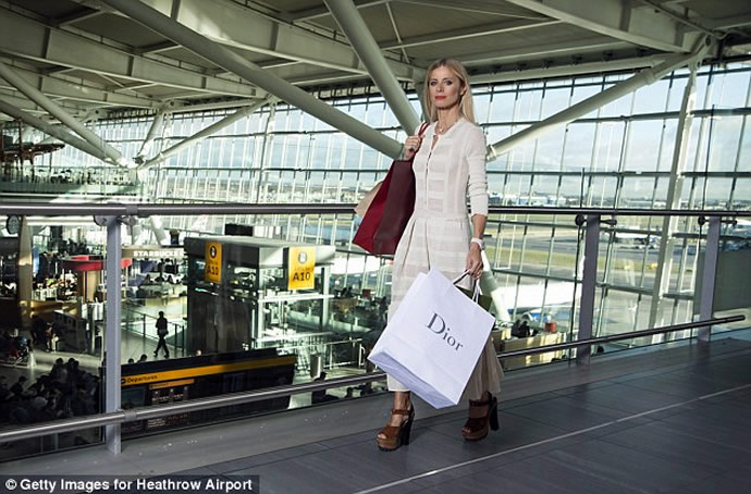 Model Laura Bailey launches Heathrow’s new and improved Terminus 5