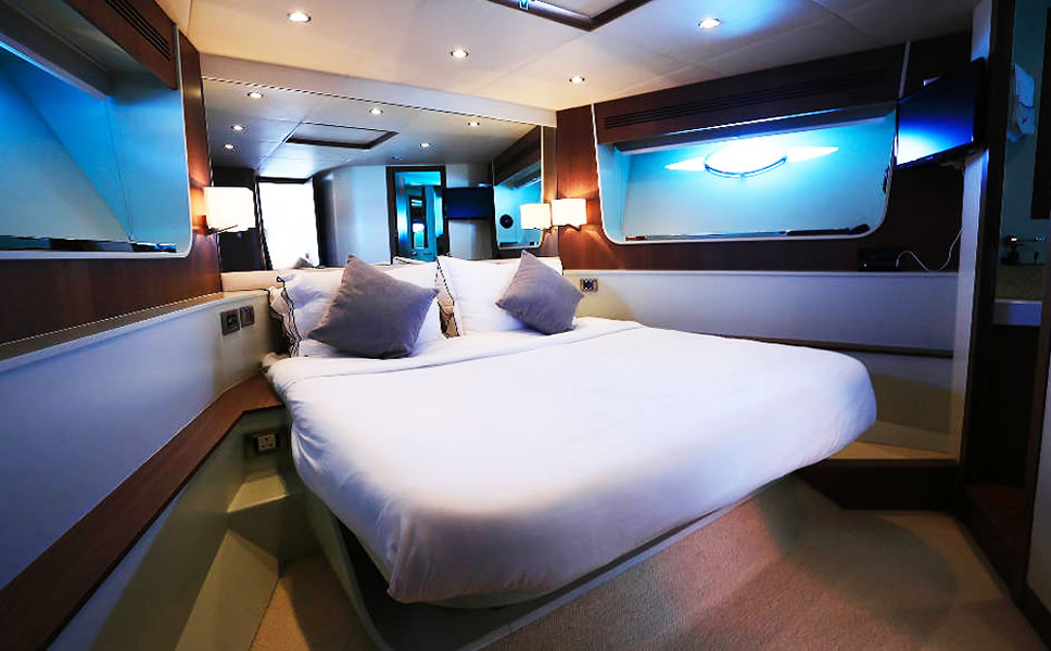 the most expensive airbnb rental in hong kong - a 3 bedroom superyacht -