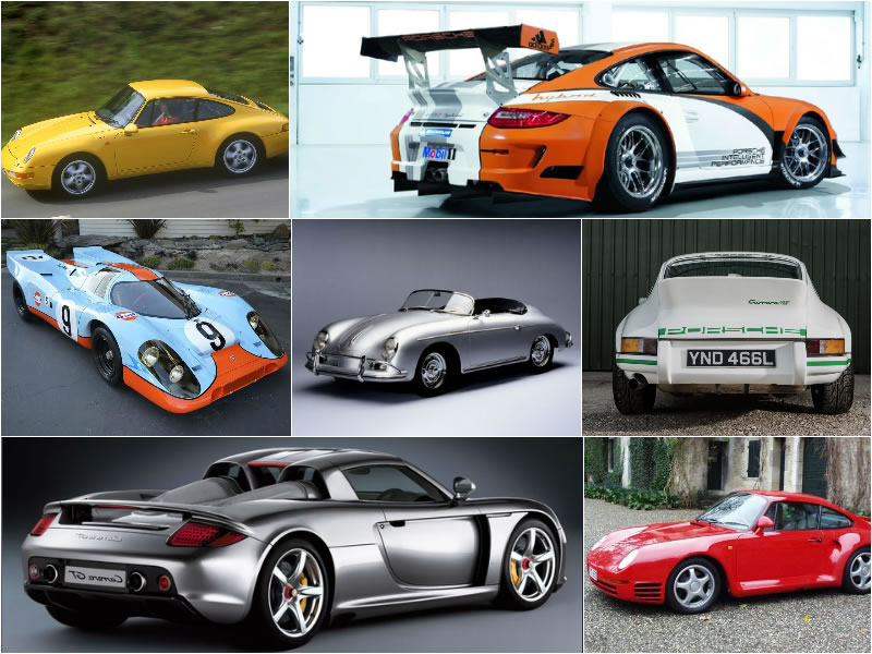 porsche all models