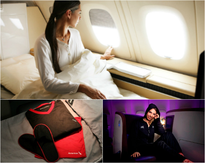 10 of the most comfortable sleep wear airlines offers to premium