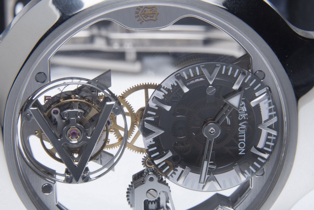Louis Vuitton crowns its new timepiece with a Flying Tourbillon and the Poinçon de Genève