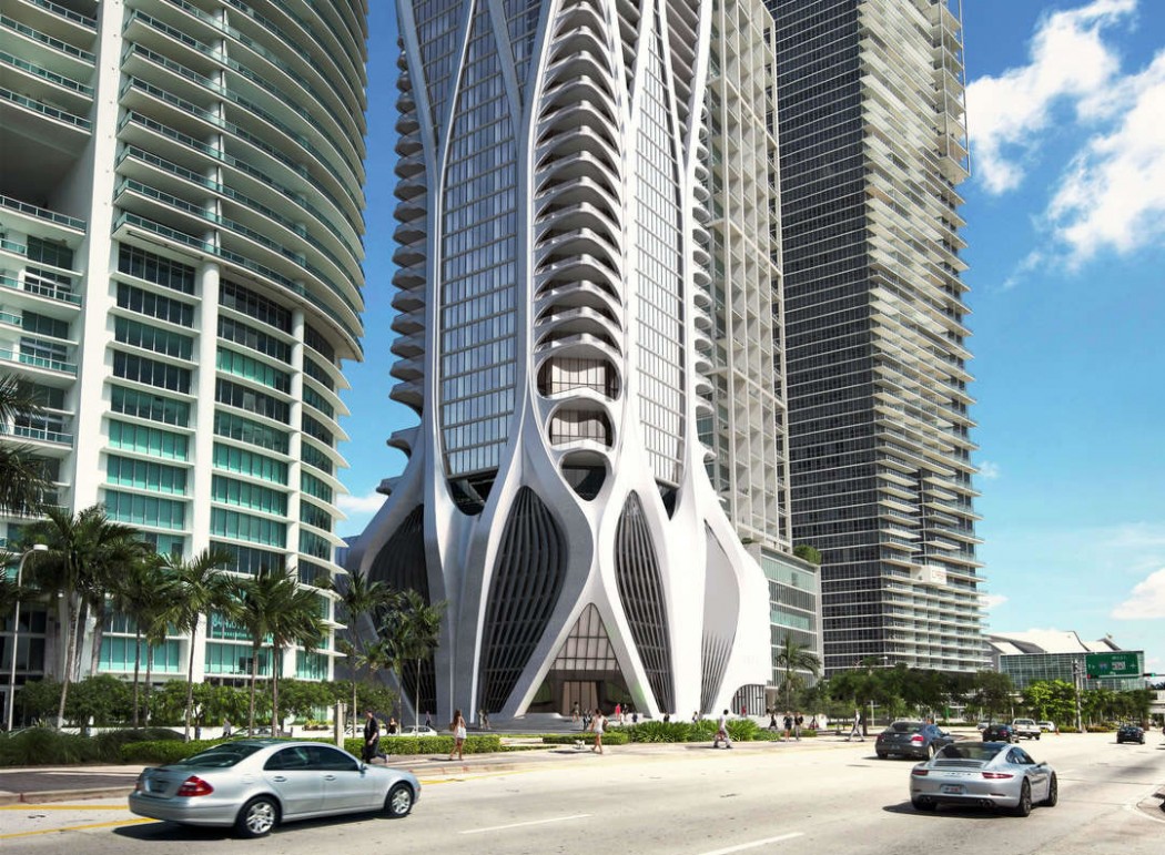 A Closer Look At Zaha Hadids One Thousand Museum A 62 Storey Luxury