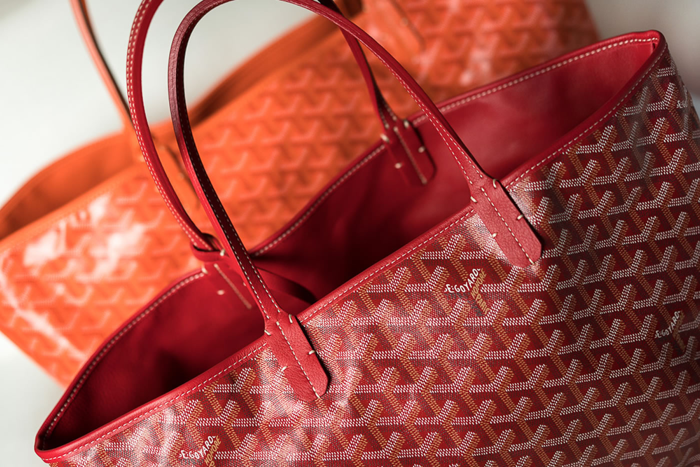 Goyard launches the Anjou its colorful, new range of reversible totes