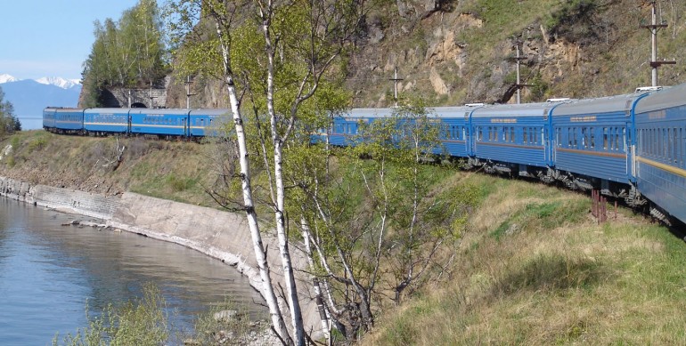 Rússia;  Sibéria;  A Águia de Ouro Train