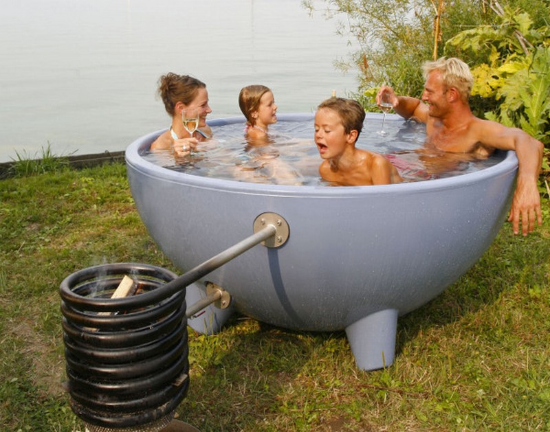 The Latest Avatar Of The Wood Burning Dutch Outdoor Tub Is