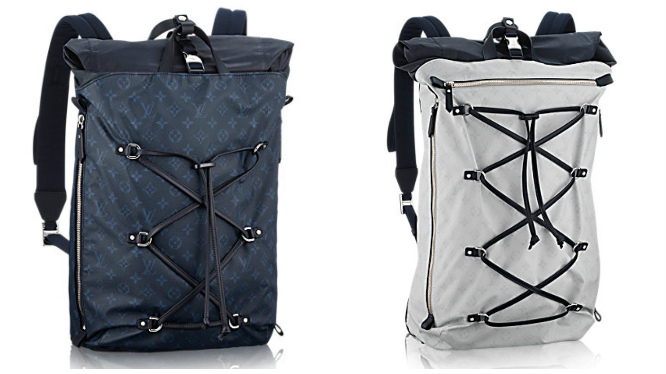Fresh off the runway: Louis Vuitton Ultralight backpacks