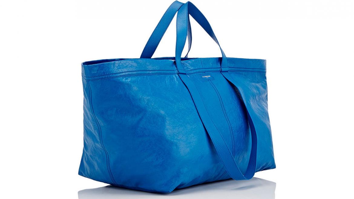 Balenciaga apes Ikea’s 99 cent tote bag for a whopping $2,145