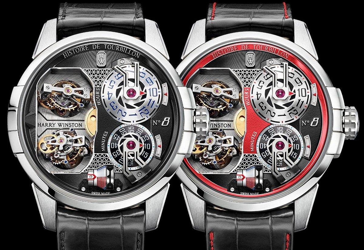 Harry Winston unveils a horological masterpiece with two bi-axial tourbillions