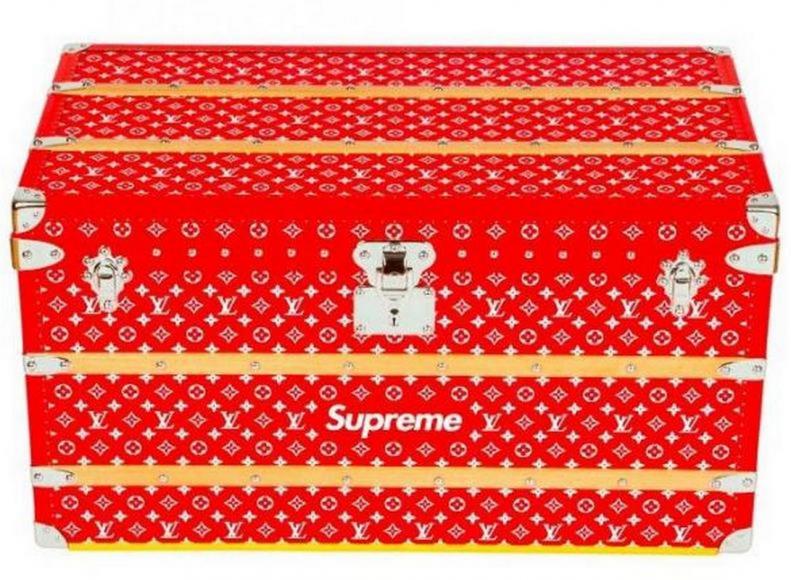 That Louis Vuitton x Supreme trunk is now on sale for a whopping $150,000