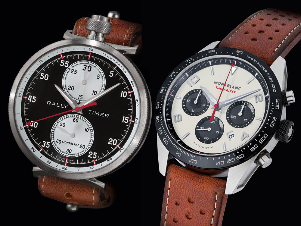 Montblanc TimeWalker Rally Timer Chronograph & Manufacture Chronograph