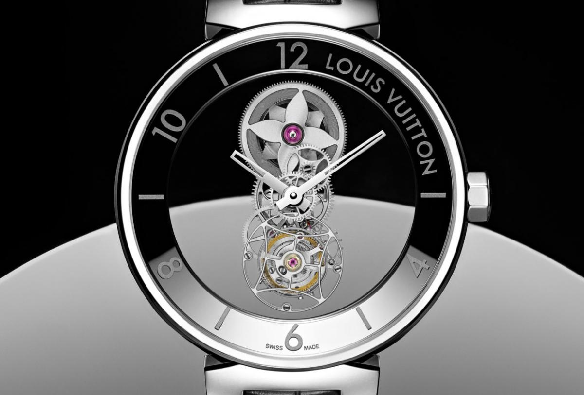 The hottest new mystery watch is Louis Vuiiton?s Tambour Moon Mystérieuse Flying Tourbillon