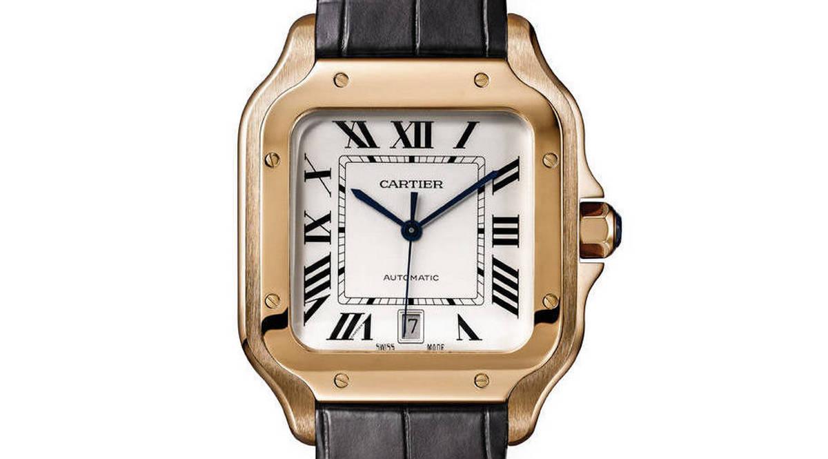 Cartier’s new Santos De Cartier watch collection will be available online on Mr Porter