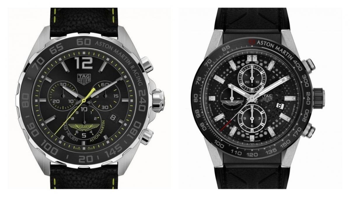 Tag Heuer has partnered with Aston Martin for two special edition watches
