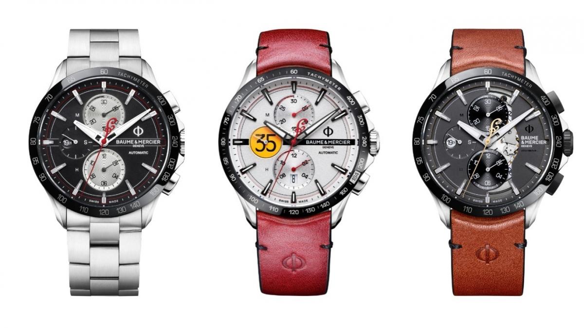 Baume & Mercier partners with Indian Motorcycle to launch three limited-edition chronographs