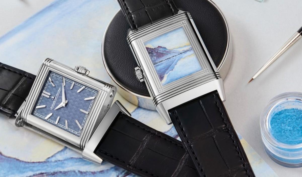 Jaeger-Lecoultre celebrated Ferdinand Hodler with three fabulous Reverso Tribute Enamel watches
