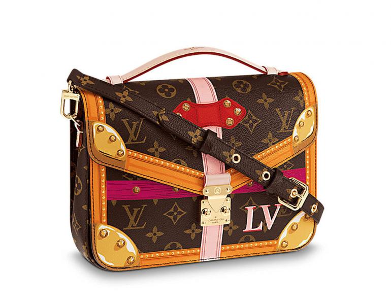 Classic handbags with color stickers - We are loving Louis Vuitton&#39;s new summer capsule collection