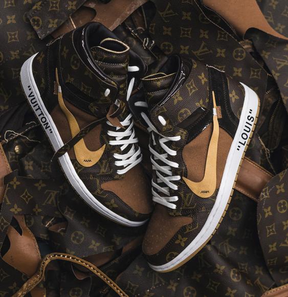 These $4000 Louis Vuitton x Virgil Abloh inspired sneakers are already sold out