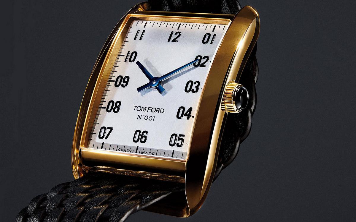 Take a look at Tom Ford’s first luxury watch