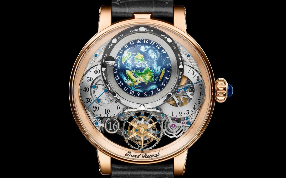 Bovet?s new Re?cital 22 Grand Re?cital timepiece brings a splendid show of celestial ballet on your wrist