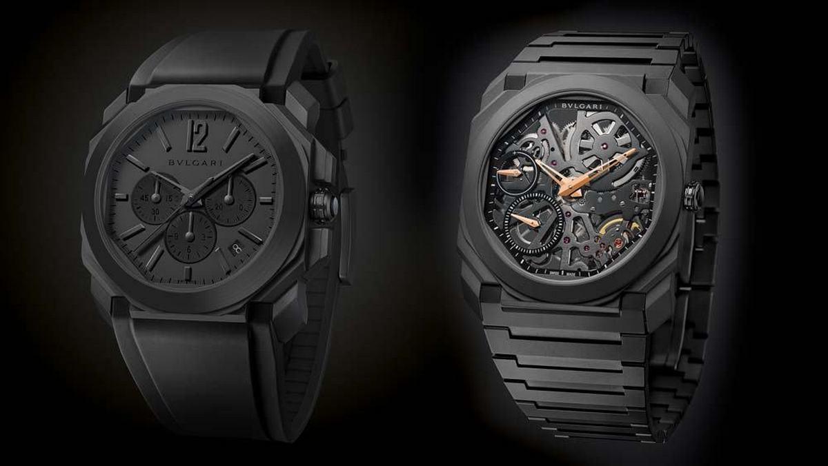 Bulgari introduces all-black versions of Octo Finissimo Skeleton and L?Originale Chronograph