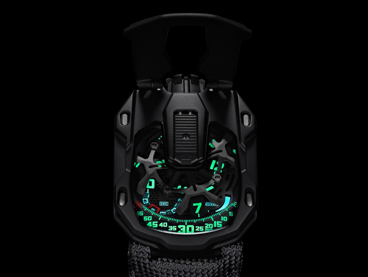 Costing $65,000 this glow in the dark watch is an absolute stunner