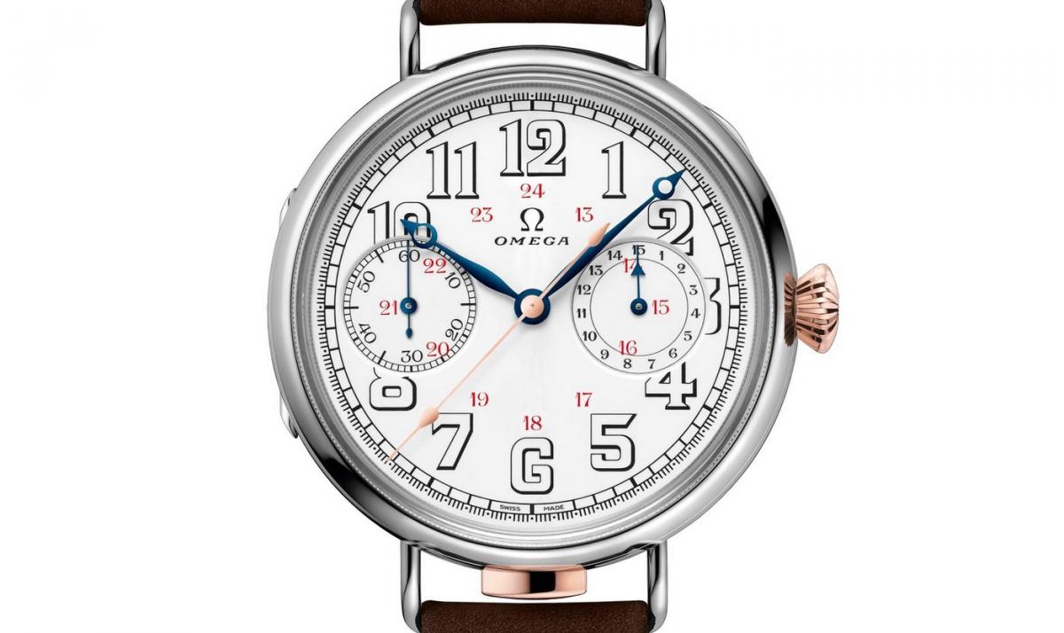 Omega launches limited edition timepiece with restored vintage chronograph caliber from 1913