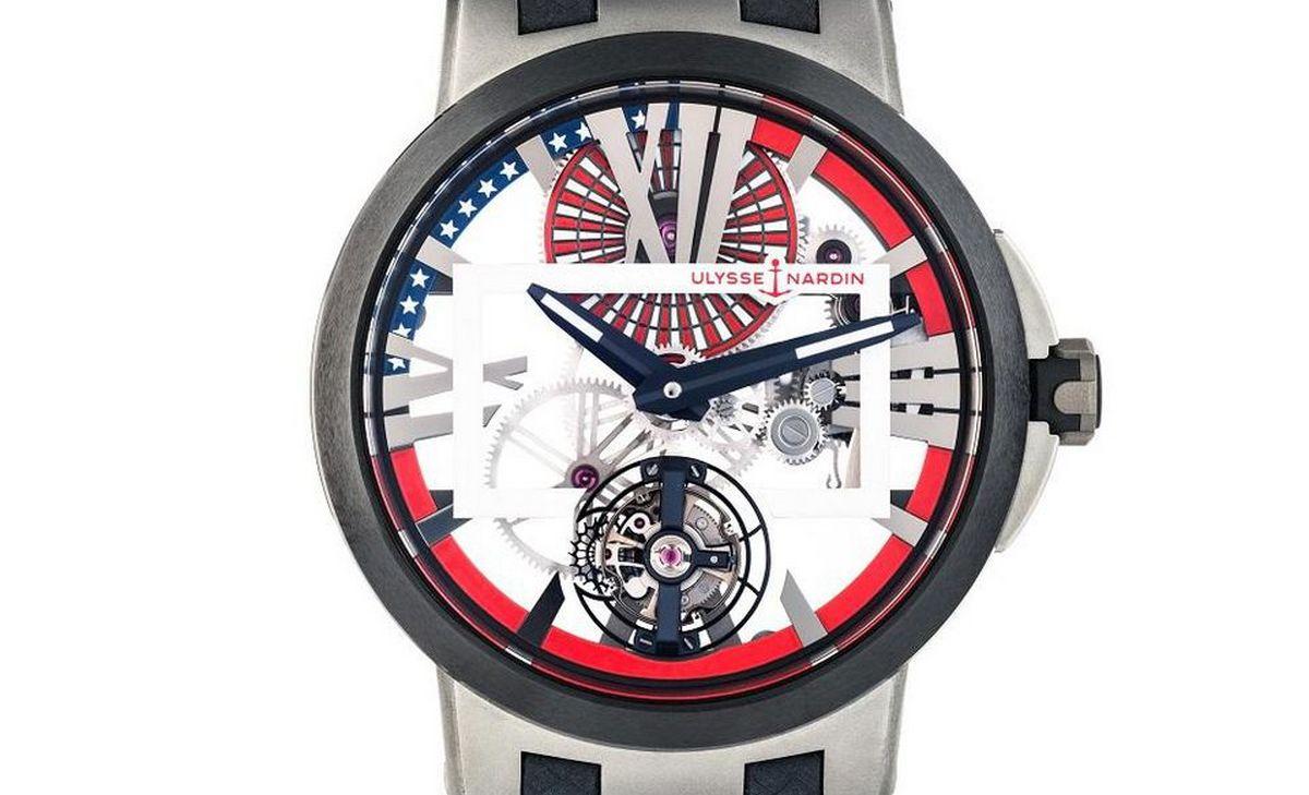 Ulysse Nardin is celebrating the American Independence Day with a special edition ?Stars & Stripes? watch