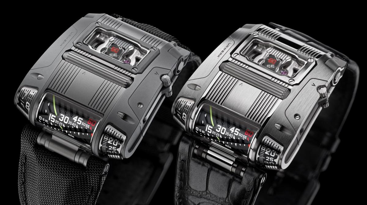 Urwerk UR-111C a watch that tell times in a rather complicated and unique way