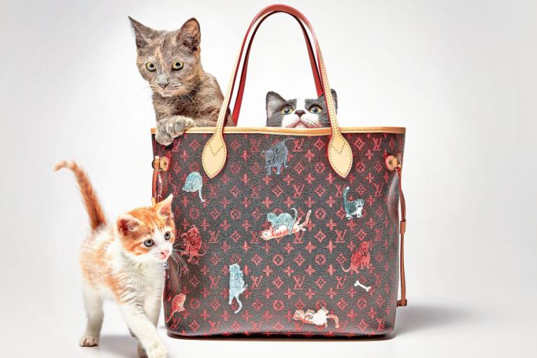 Louis Vuitton unveils the ‘Catogram’ collection that is wholly inspired by fabulous felines
