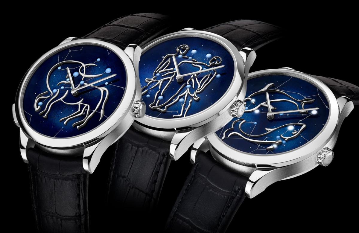 Van Cleef & Arpels?s new astronomy inspired Zodiac Lumineux collection features stars that light up on demand