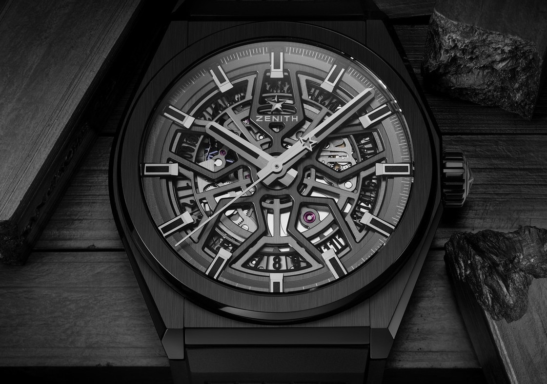 Zenith adds a new blacked-out timepiece with ceramic case to its Defy collection
