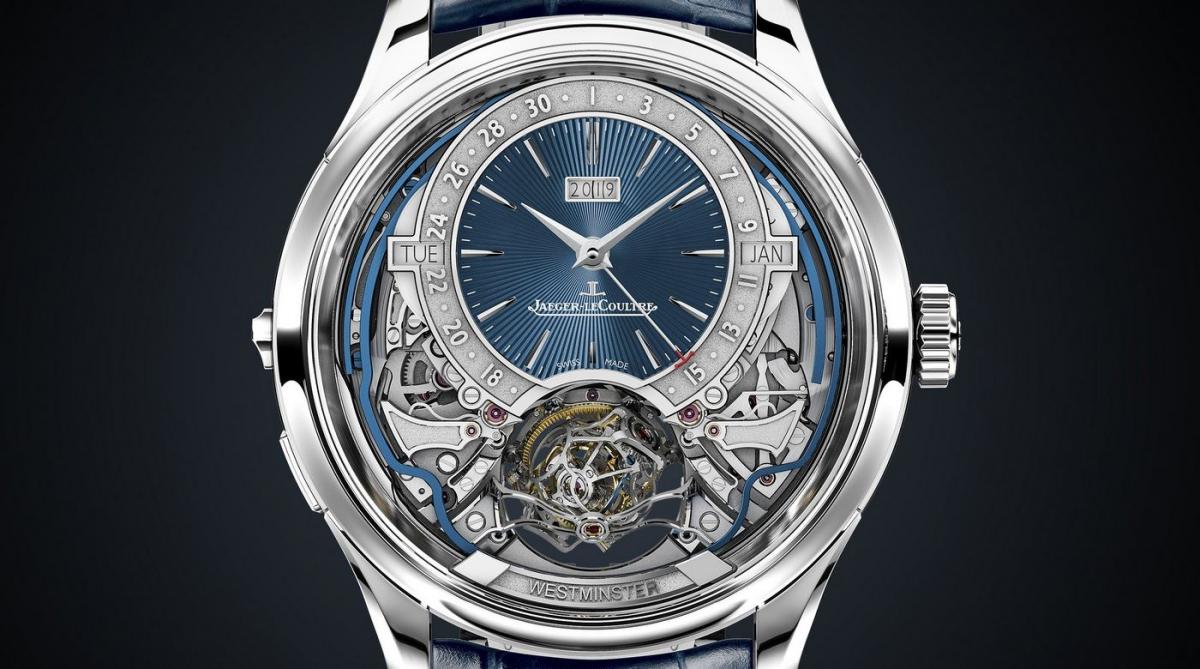 Jaeger-LeCoultre Master Grande Tradition Gyrotourbillon Westminster Perpétuel watch has not one but three complications