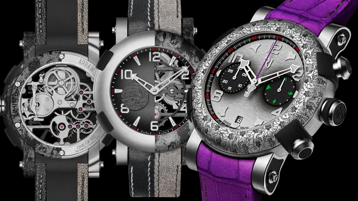 Romain Jerome?s latest limited editions celebrate two of Batman?s biggest enemies: The Joker and Two-Face