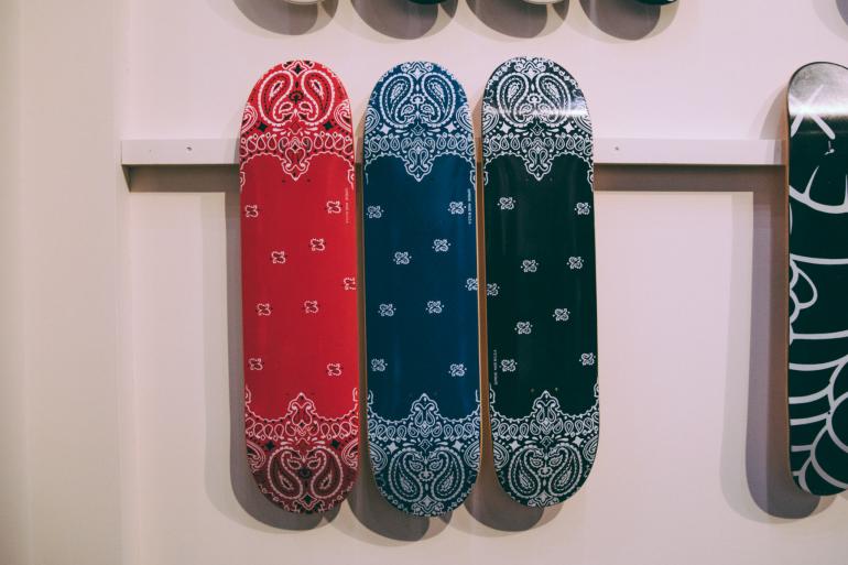 Sotheby’s is auctioning a full set of Supreme Skateboards for an