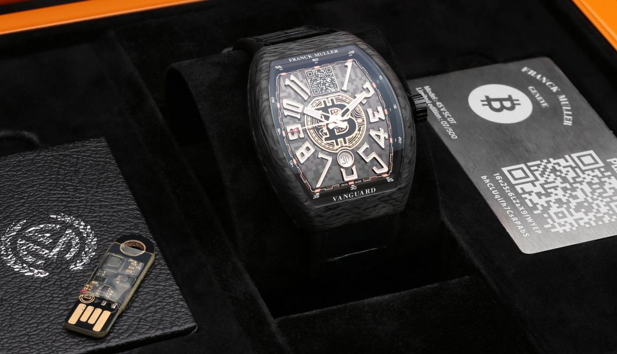 Frank Muller launches the world?s first functional Bitcoin watch at $50K