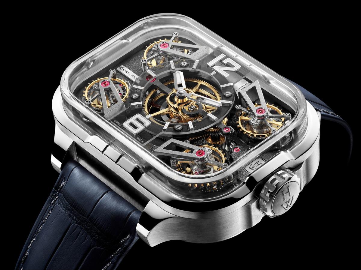 Harry Winston?s final Histoire de Tourbillon timepiece offers record-breaking four tourbillions in one watch